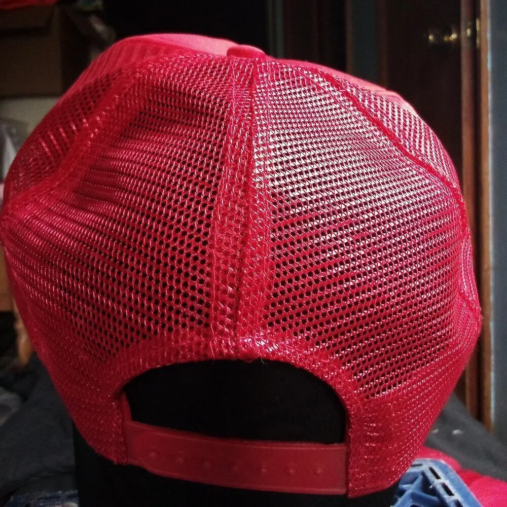Deadstock Vintage Smith & Beckel Construction Snap Trucker Hat Cap